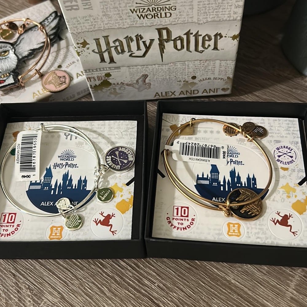 Purse + Alex and Ani 3 Bracelet Bundle. FREE Iron-on Hedwig patch & Dobby Plush - Picture 5 of 16
